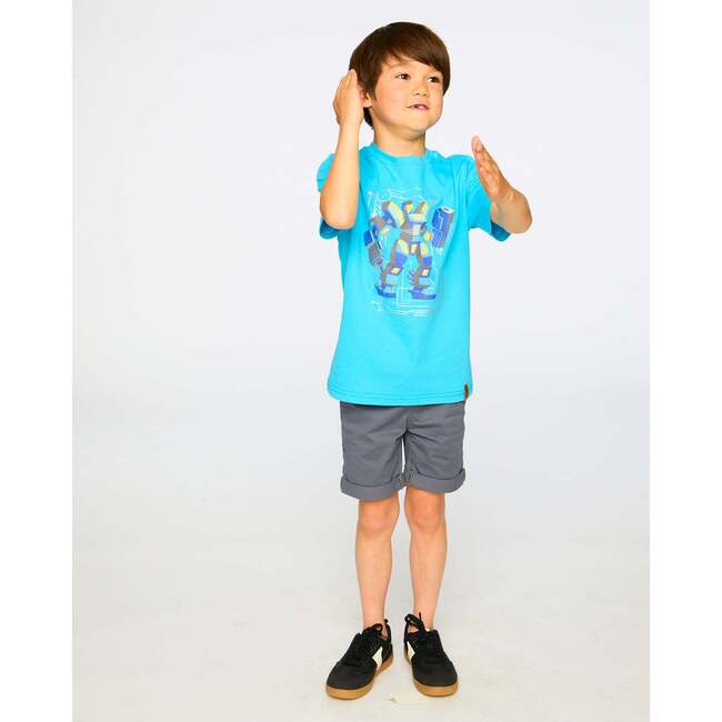 Stretch Twill Shorts, Grey