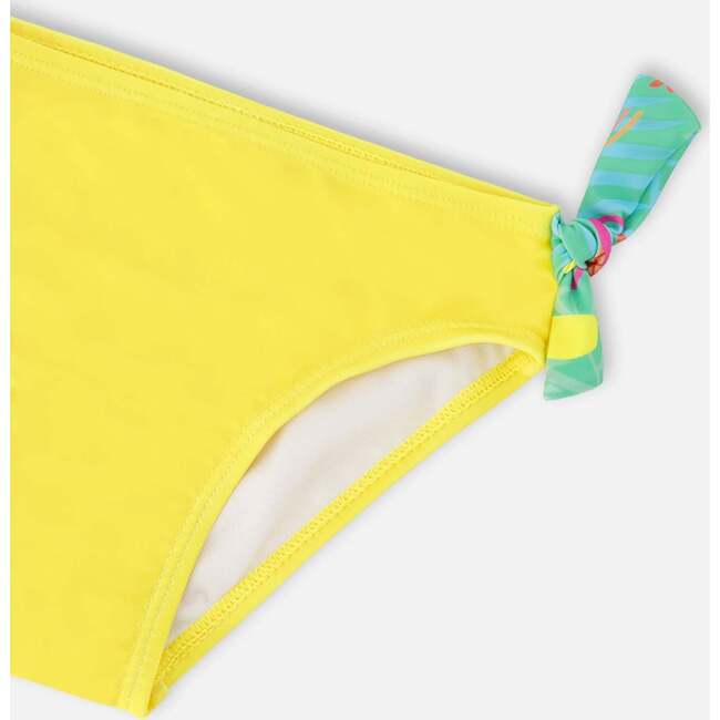 Two-Piece Swimsuit, Green Beach Print - Two Pieces - 5