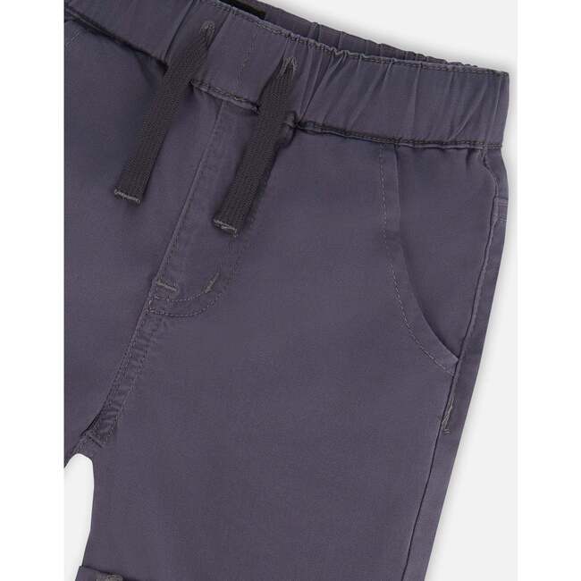 Stretch Twill Shorts, Grey - Shorts - 4