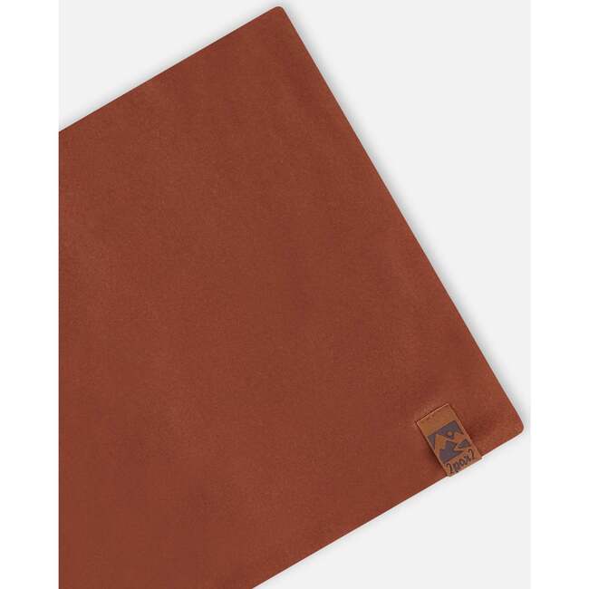 Stretch Jersey Neck Tube, Brown - Scarves - 4