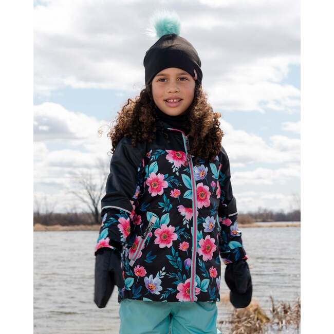 Stretch Jersey Neck Tube, Black