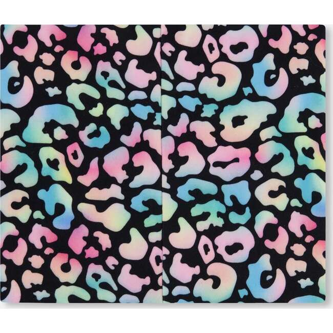 Stretch Jersey Neck Tube, Black Animal Print - Scarves - 3