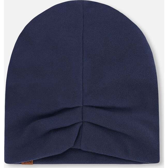 Stretch Jersey Beanie, Navy Blue - Winter Hats - 3