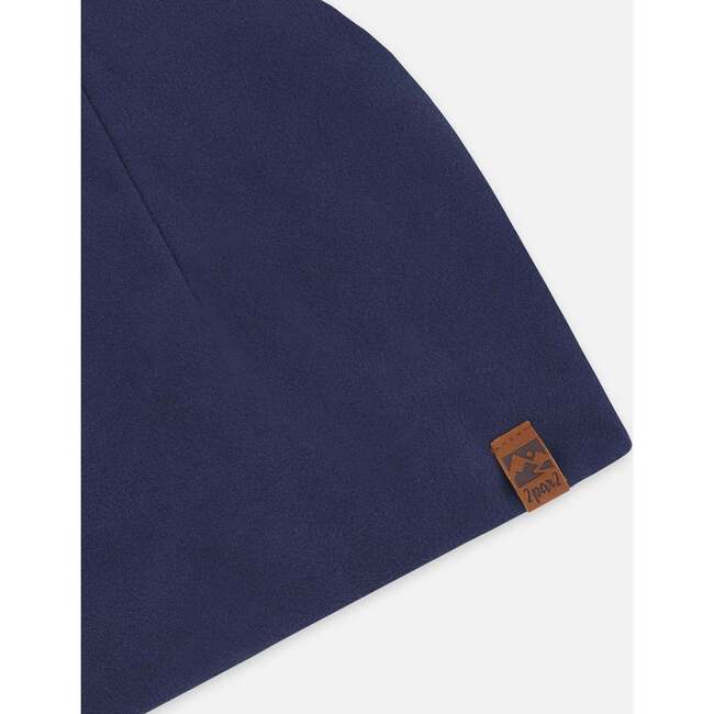 Stretch Jersey Beanie, Navy Blue - Winter Hats - 4