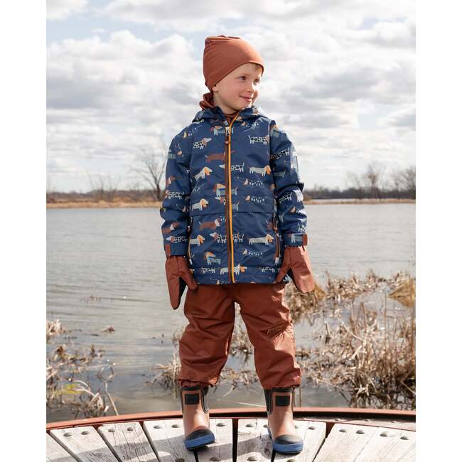 Stretch Jersey Beanie, Brown