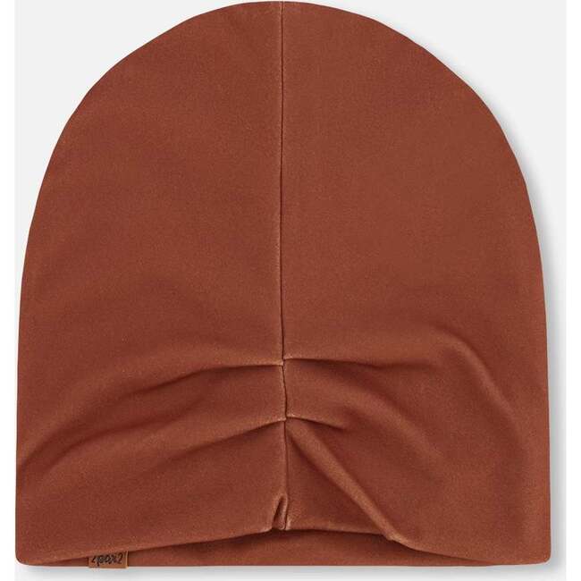 Stretch Jersey Beanie, Brown - Winter Hats - 3