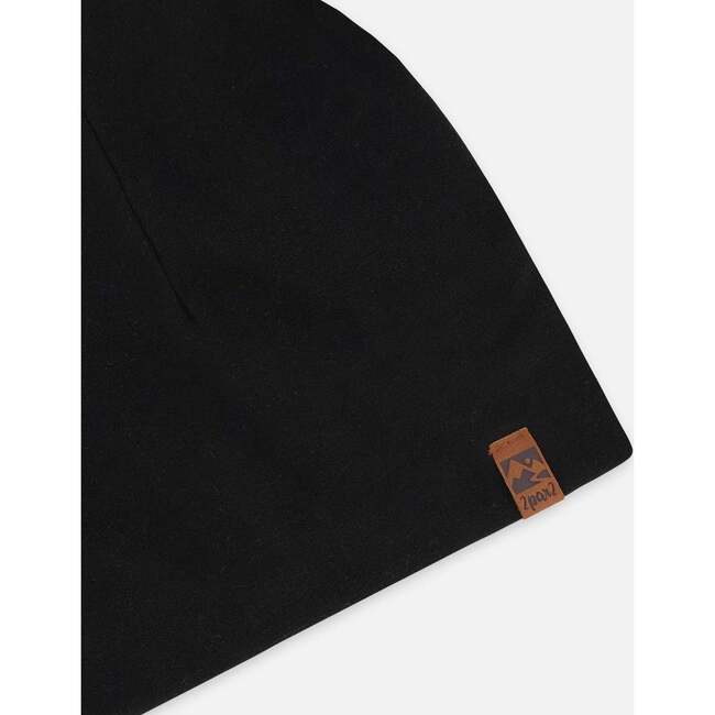 Stretch Jersey Beanie, Black - Winter Hats - 4