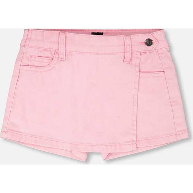 Stretch Twill Skort, Pink