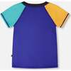 Short Sleeve Rashguard, Ultramarine Blue - Rash Guards - 3
