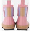 Short Rain Boots In Natural Rubber, Lavender - Boots - 4