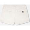 Stretch Twill Skort, White - Skirts - 3 - thumbnail