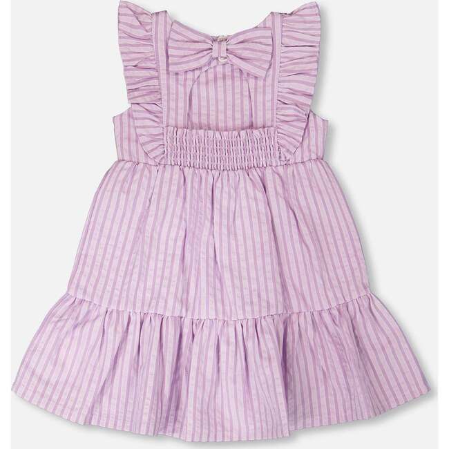 Striped Dress, Lavender Stripes - Dresses - 5