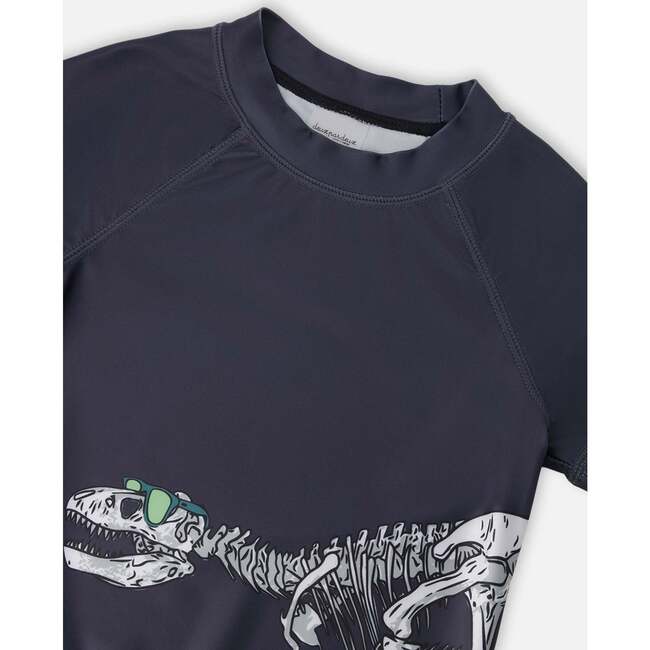 Short Sleeve Rashguard, Black - Rash Guards - 5