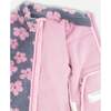 Sherpa Jacket, Pink Flowers - Fleece & Sherpa Jackets - 5