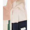 Sherpa Jacket, Light Pink Colorblock - Fleece & Sherpa Jackets - 5