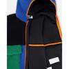 Sherpa Jacket, Blue Colorblock - Fleece & Sherpa Jackets - 5