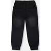 Stretch French Terry Denim Jogger, Denim Grey - Jeans - 3