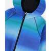 Softshell Jacket, Blue To Black Gradient - Jackets - 3