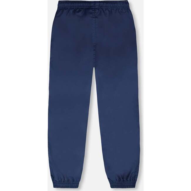 Splash Pants In Recycled Polyester, Navy Blue - Rain Pants - 3