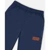 Splash Pants In Recycled Polyester, Navy Blue - Rain Pants - 4