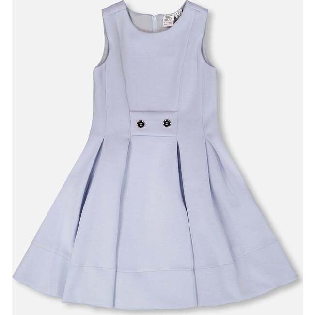 Sleeveless Neoprene Dress, Lavender