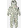 Rain One-Piece In Polyurethane Green Frog Print, Green With Frog Print - Snowsuits - 1 - thumbnail