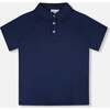 Polo T-Shirt, Blue - Polo Shirts - 1 - thumbnail
