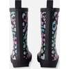 Rain Boots In Natural Rubber, Black Animal Print - Boots - 4