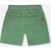Parachute Shorts With Patch Pockets, Green - Shorts - 3