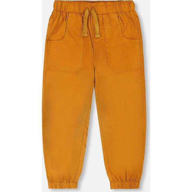 Parachute Jogger With Patch Pockets, Brown Sugar