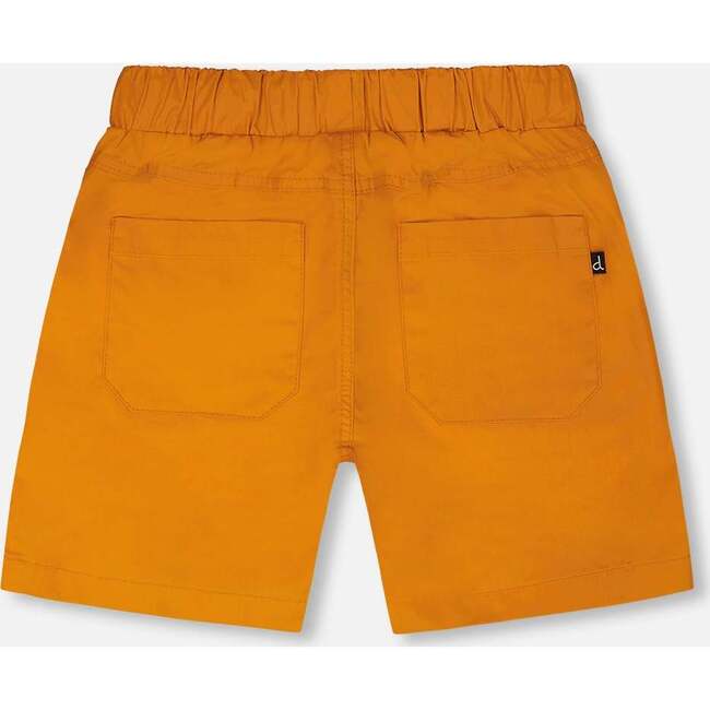 Parachute Shorts With Patch Pockets, Burnt Orange - Shorts - 3