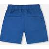 Parachute Shorts With Patch Pockets, Dark Blue - Shorts - 4