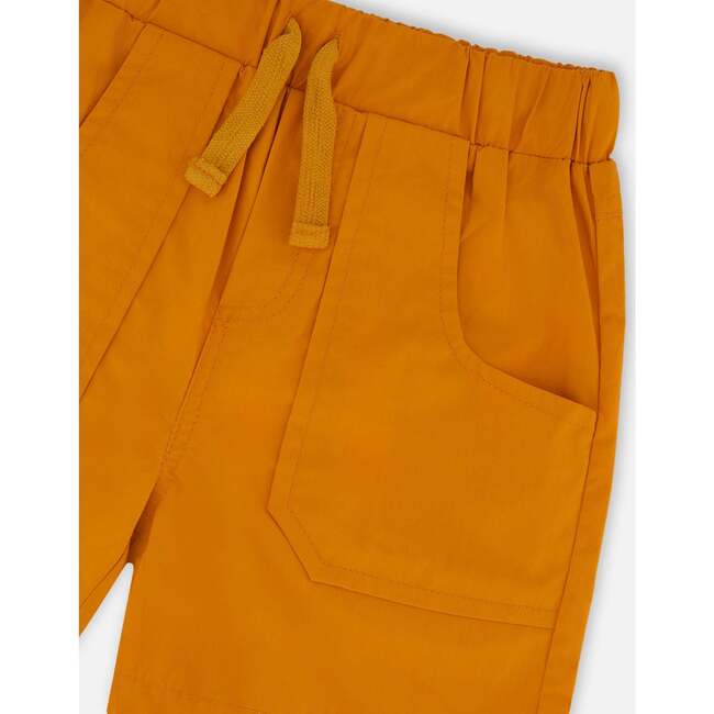 Parachute Shorts With Patch Pockets, Burnt Orange - Shorts - 4