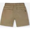 Parachute Shorts With Patch Pockets, Beige - Shorts - 4 - thumbnail