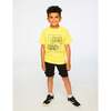 Organic Cotton Jersey T-Shirt, Yellow - T-Shirts - 3
