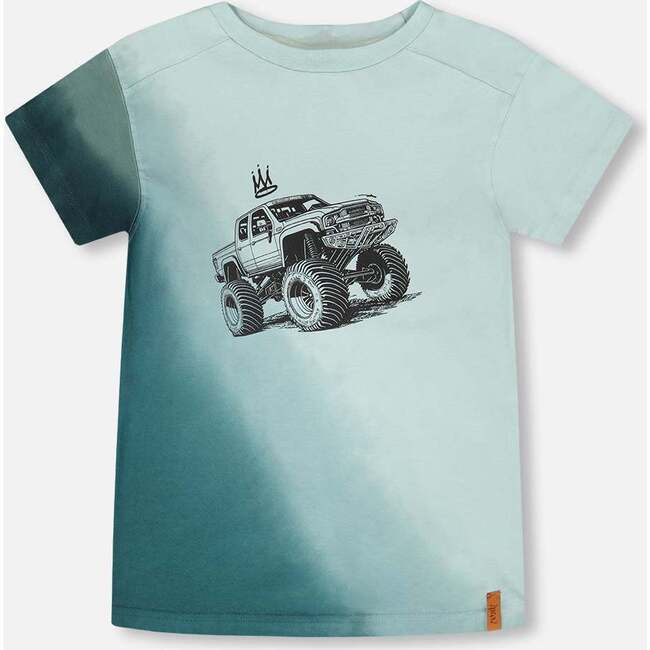 Organic Cotton Jersey T-Shirt, Turquoise