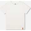 Organic Cotton Jersey T-Shirt, Solid Off-White - T-Shirts - 1 - thumbnail