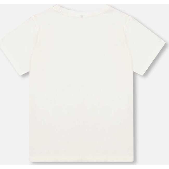 Organic Cotton Jersey T-Shirt, Solid Off-White