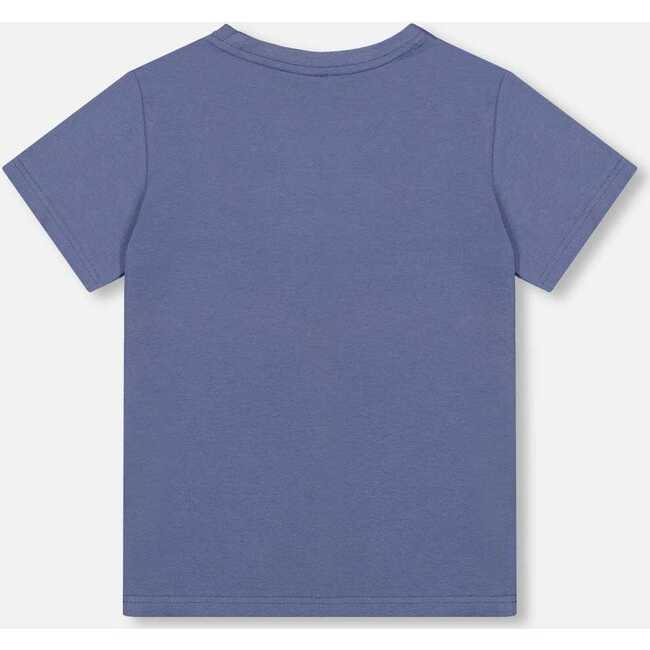 Organic Cotton Jersey T-Shirt Solid, Blue