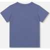 Organic Cotton Jersey T-Shirt Solid, Blue - T-Shirts - 2