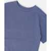 Organic Cotton Jersey T-Shirt Solid, Blue - T-Shirts - 3