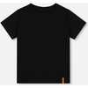Organic Cotton Jersey T-Shirt Solid, Black - T-Shirts - 1 - thumbnail