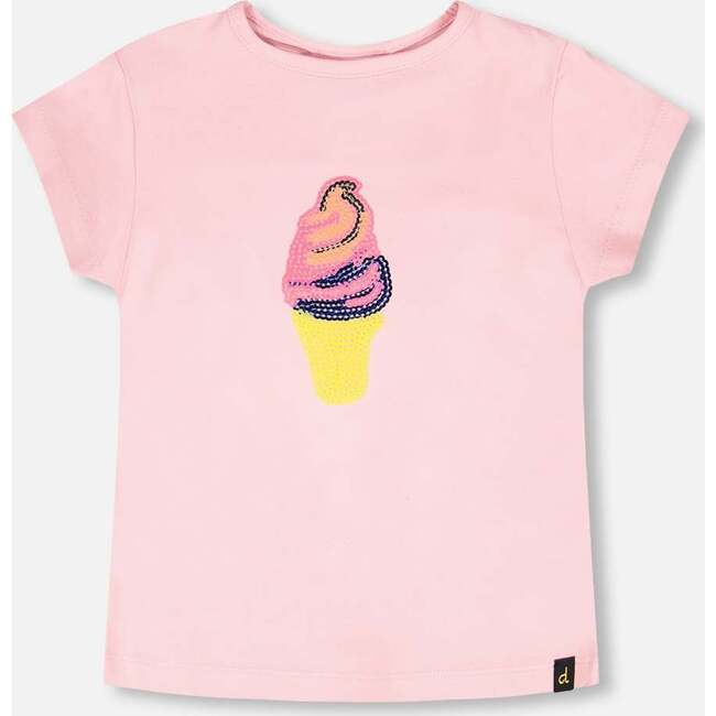 Organic Cotton Jersey T-Shirt, Pink