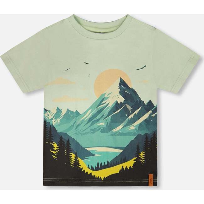 Organic Cotton Jersey T-Shirt, Sage