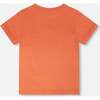 Organic Cotton Jersey T-Shirt, Skateboard Orange - T-Shirts - 3 - thumbnail
