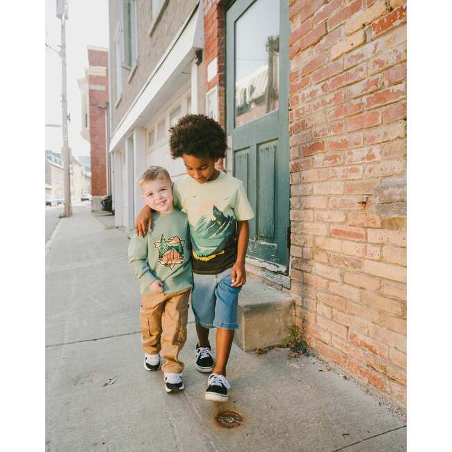 Organic Cotton Jersey T-Shirt, Sage