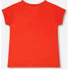Organic Cotton Jersey T-Shirt, Red - T-Shirts - 3