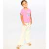 Organic Cotton Jersey T-Shirt, Beach Pink - T-Shirts - 2