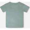 Organic Cotton Jersey T-Shirt, Bag Green - T-Shirts - 3