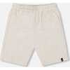 Organic Cotton Jersey Shorts, Heather Grey - Shorts - 1 - thumbnail
